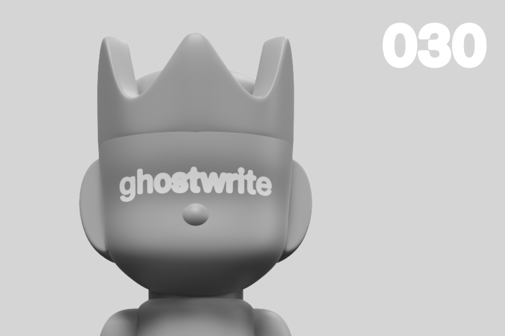 ghostwrite “One” 400% Auction&nbsp;Recap